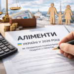 Аліменти в Україні у 2026 році: розрахунок, подання та стягнення через суд